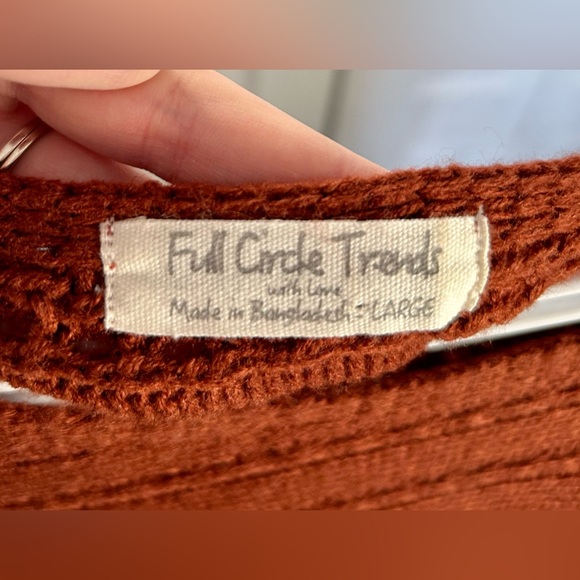 Knit Wide Crewneck Sweater - Picture 3 of 3